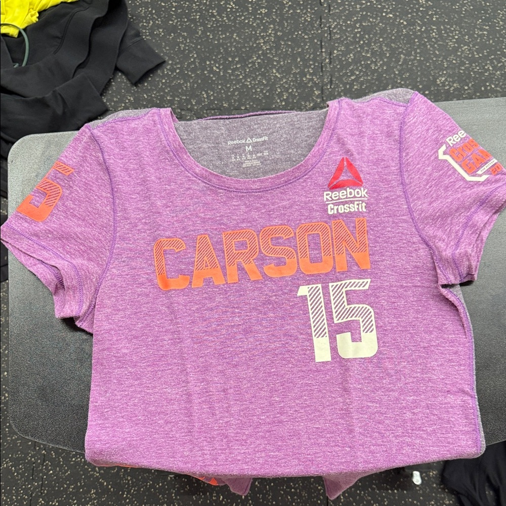 Reebok CrossFit Games 2015 Purple and Orange Graphic Tee